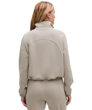 Lululemon Brushed Softstreme Half Zip Riverstone