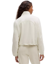 Lululemon Brushed Softstreme Half Zip Bone