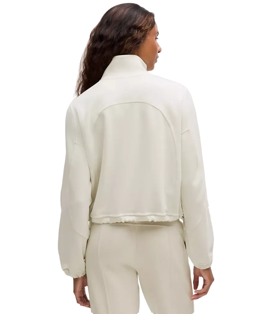 Lululemon Brushed Softstreme Half Zip Bone