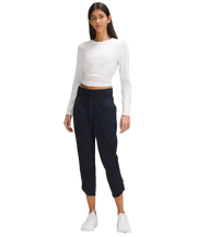 Lululemon Dance Studio Mid-Rise Cropped Pant True Navy
