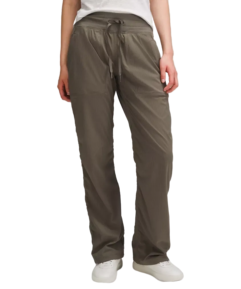 Lululemon Dance Studio Mid-Rise Pant Regular Army Green