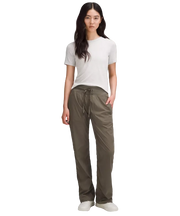 Lululemon Dance Studio Mid-Rise Pant Regular Army Green