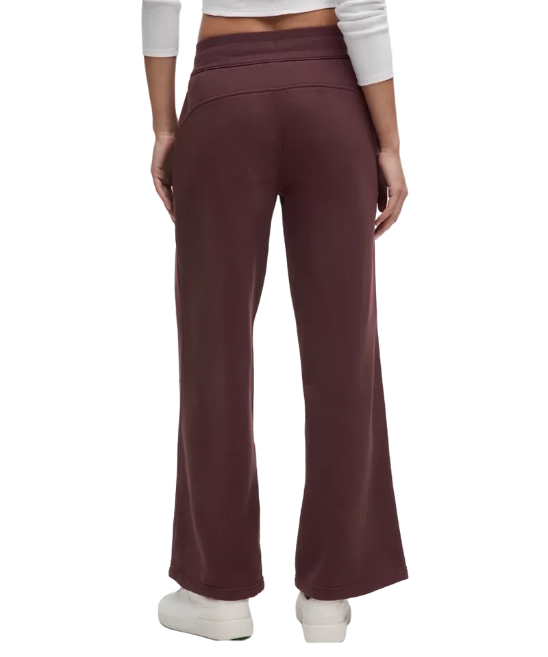 Lululemon Scuba Mid-Rise Wide-Leg Pant Goodnight Plum