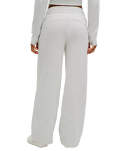 Lululemon Scuba Mid-Rise Wide-Leg Pant Heathered Core Ultra Light Grey