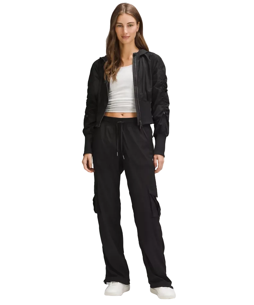 Lululemon Dance Studio Relaxed-Fit Mid-Rise Cargo Pant Black
