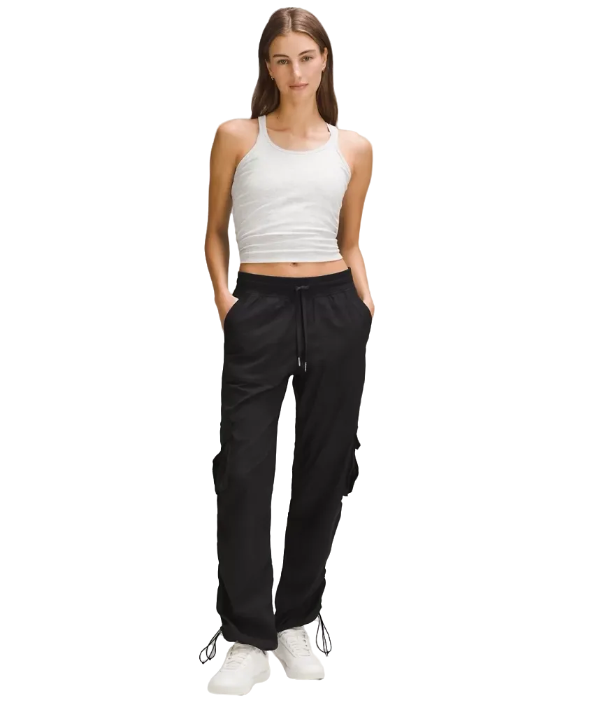 Lululemon Dance Studio Relaxed-Fit Mid-Rise Cargo Pant Black