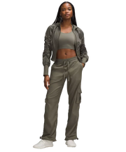 Lululemon Dance Studio Relaxed-Fit Mid-Rise Cargo Pant Army Green