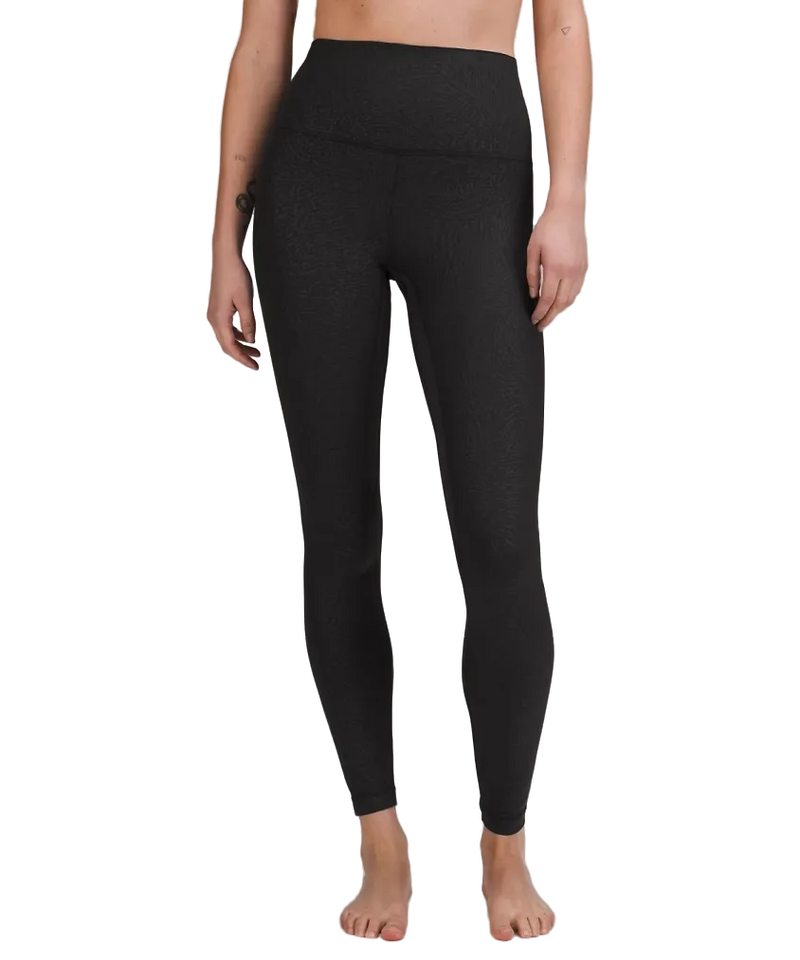Lululemon Align High-Rise Pant 28" Ripple Emboss Black