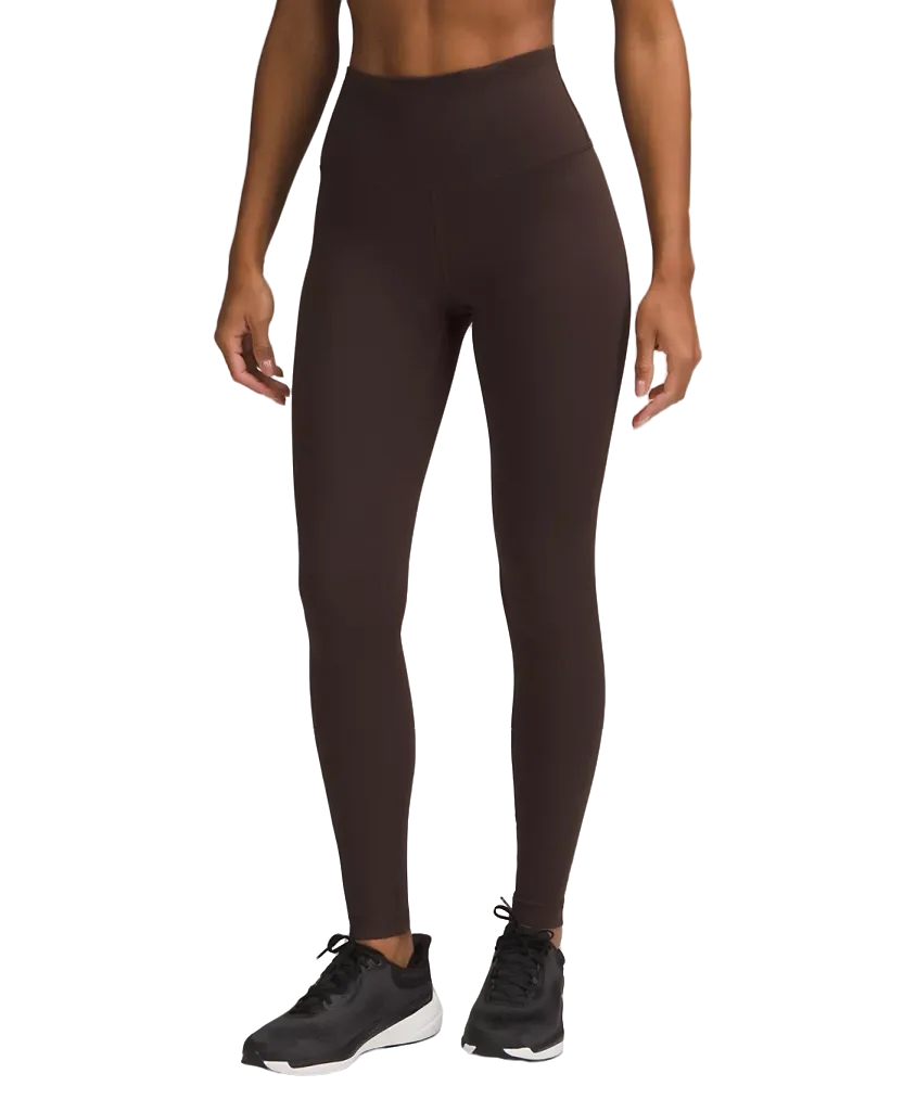 Lululemon Wunder Train High-Rise Tight 28" Espresso