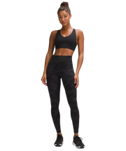 Lululemon Wunder Train High-Rise Tight 28" Heritage 365 Camo Deep Coal Multi