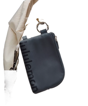 Lululemon Clippable Card Pouch Oil Grey/Black Night