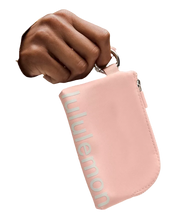 Lululemon Clippable Card Pouch Flush Pink/White Opal