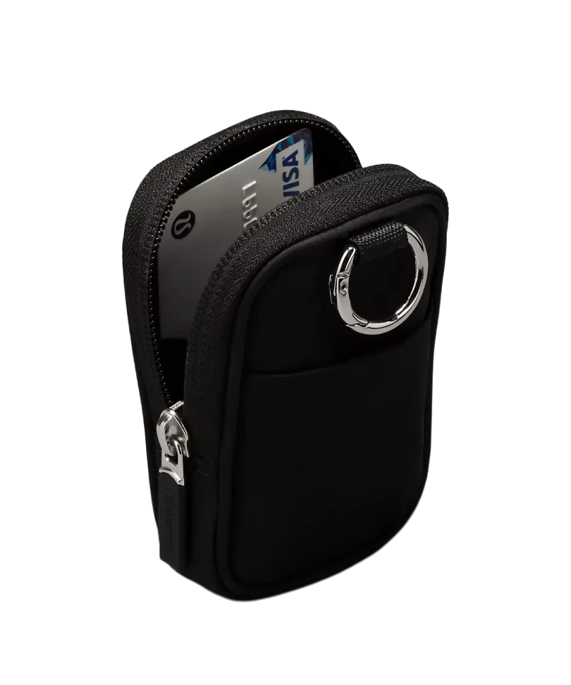 Lululemon Clippable Nano Pouch Black