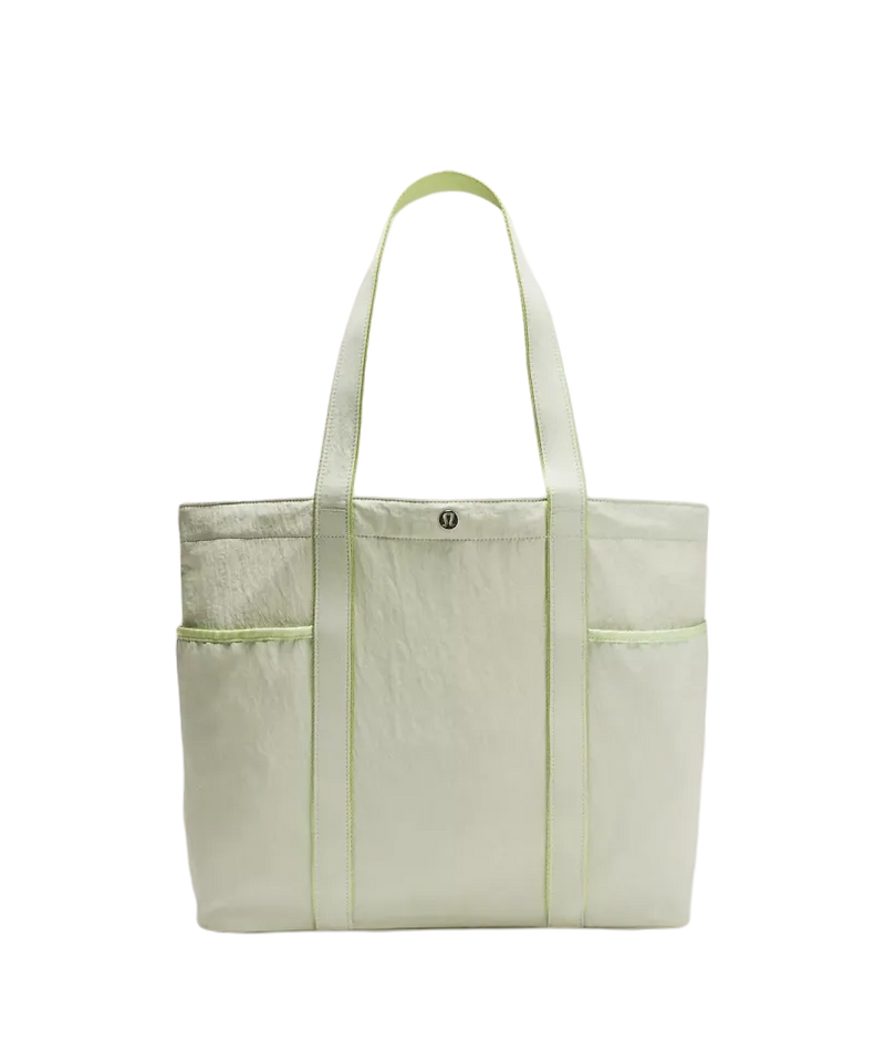 Lululemon Daily Multi-Pocket Tote Bag 20L Honeydew/Sour Grape