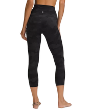 Lululemon Align™ High-Rise Crop 21" Heritage 365 Camo Deep Coal Multi