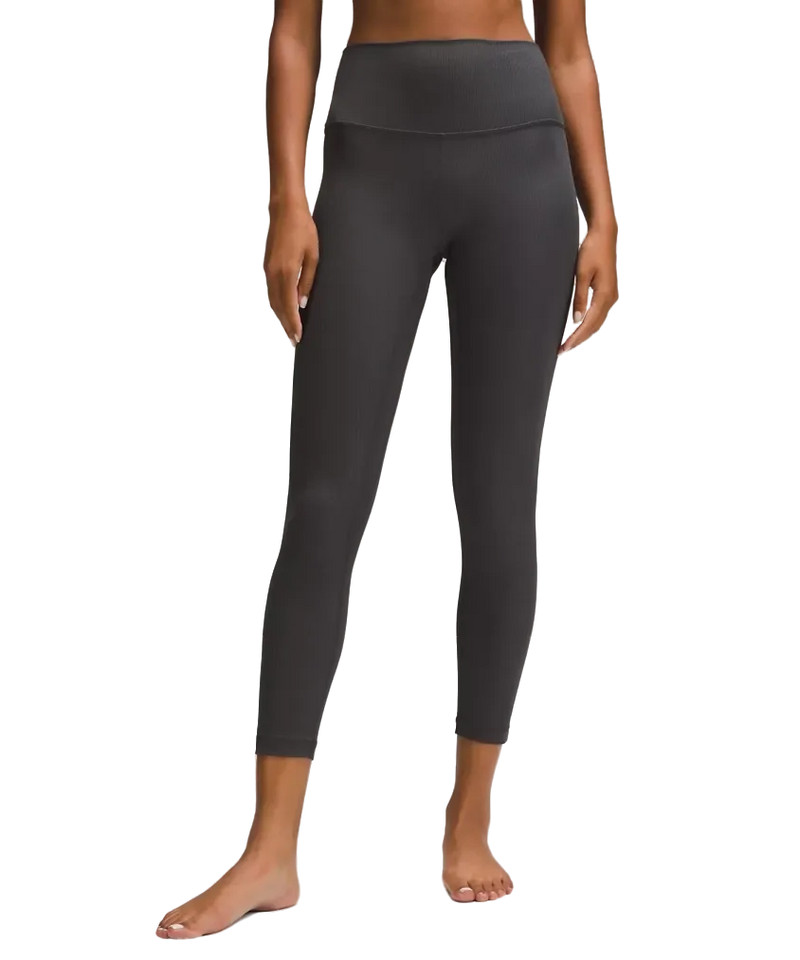 Lululemon Align™ High-Rise Ribbed Pant 25" Graphite Grey