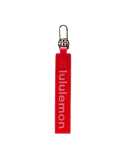 Lululemon Never Lost Keychain Lulu Red/White