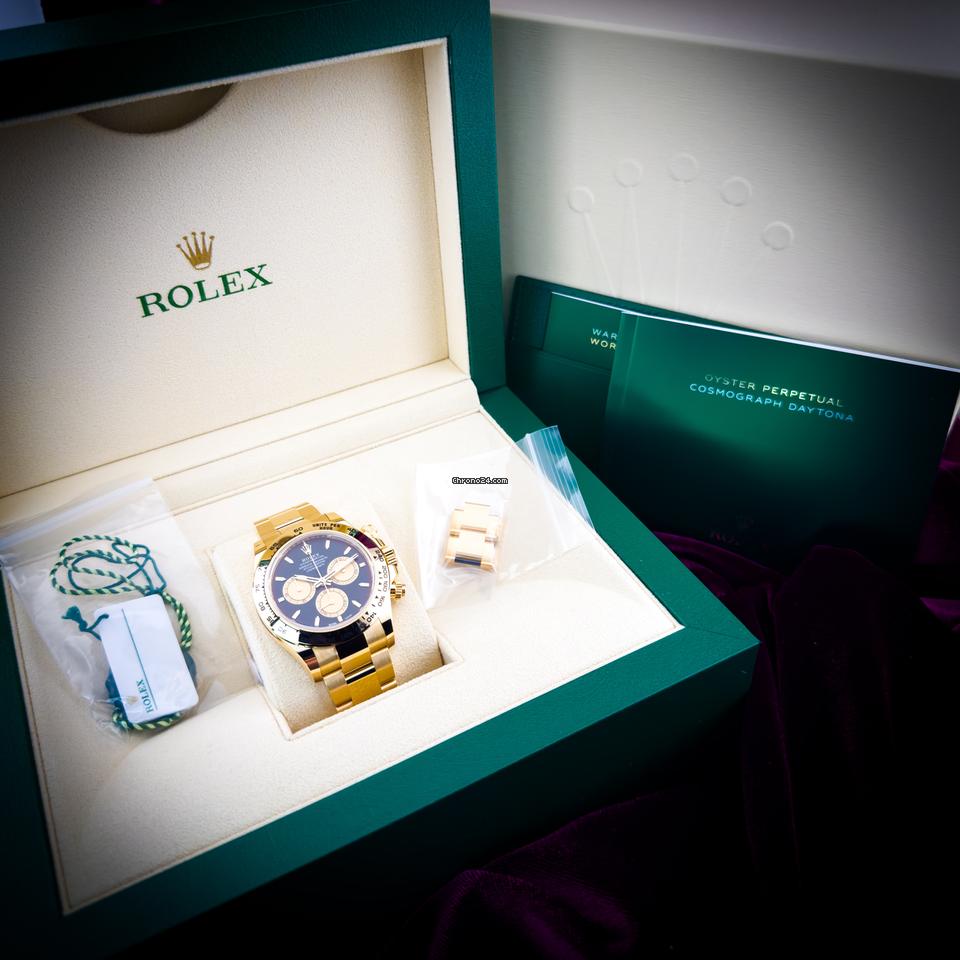 Rolex | Daytona | 126508 | Yellow gold | 40 mm | Yellow gold | Champagne | Automatic