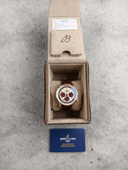 Breitling Navitimer 1 B01 Chronograph43 THE TIME PLACE 25 TH ANNIVERSARY New Full Set Limited Edition Warranty Gold