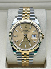 Rolex | Datejust | 126333 | Steel | 36 mm | Steel | Champagne | Automatic