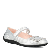 Flat Shoes Silver