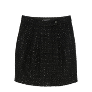 Wool Blend Mini Skirt