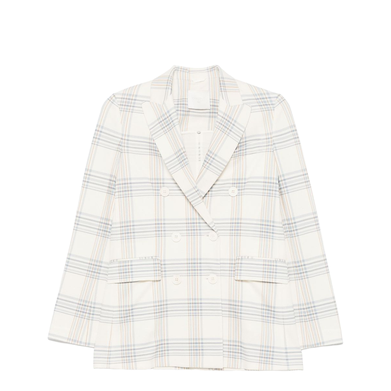 Cotton Double-Breasted Jacket