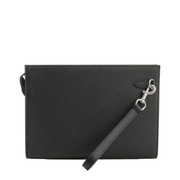 Grained Leather Pouch