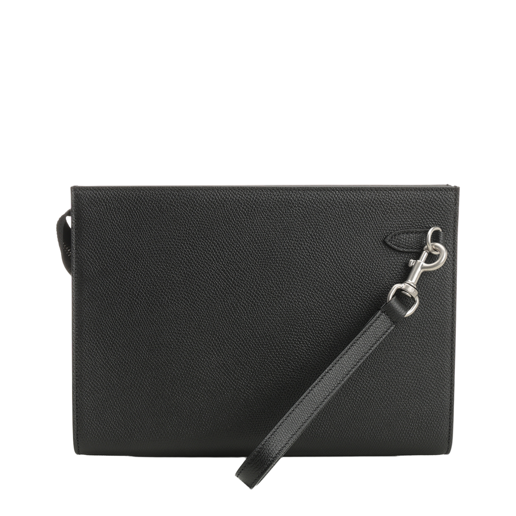 Grained Leather Pouch