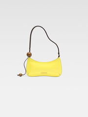 Jacquemus The Bisou Perle Beaded Shoulder-Bag Yellow