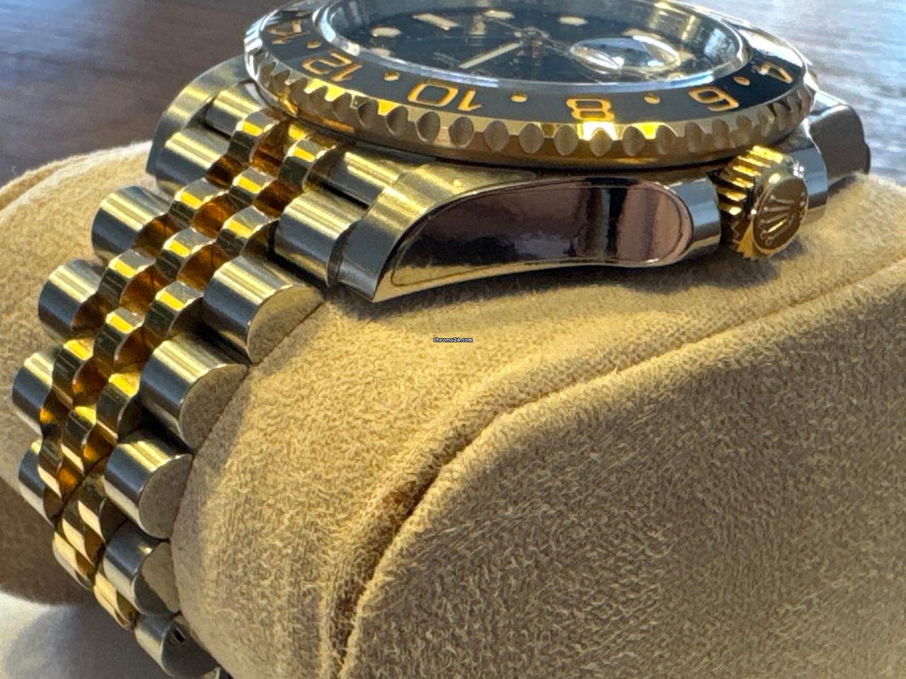 Rolex | GMT-Master II | 126713 | Steel | 40 mm | Gold/Steel | Black | Automatic
