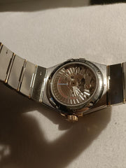 Omega Constellation Men Gold Steel