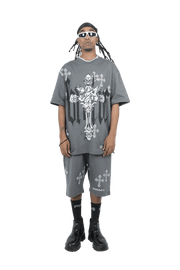 CRISS-CROSS CO-ORD SET