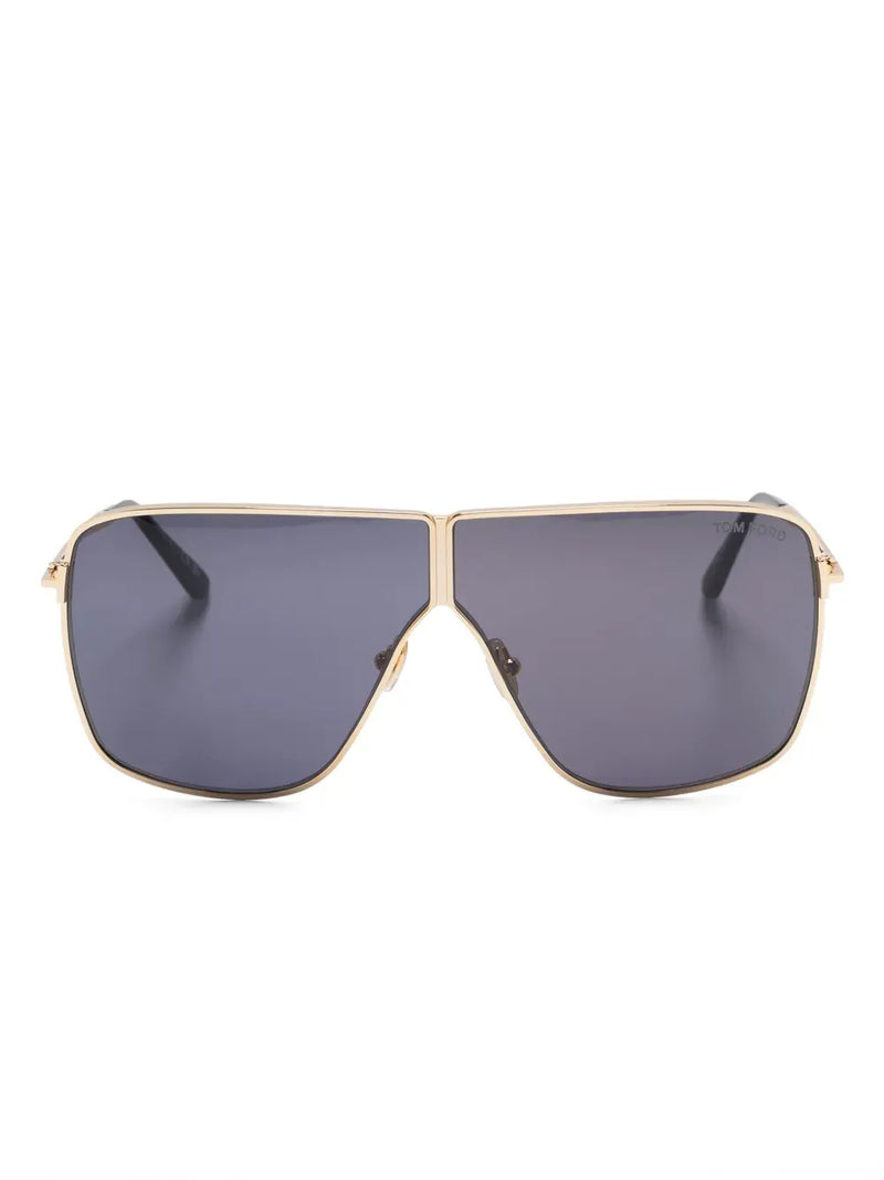 pilot-frame sunglasses