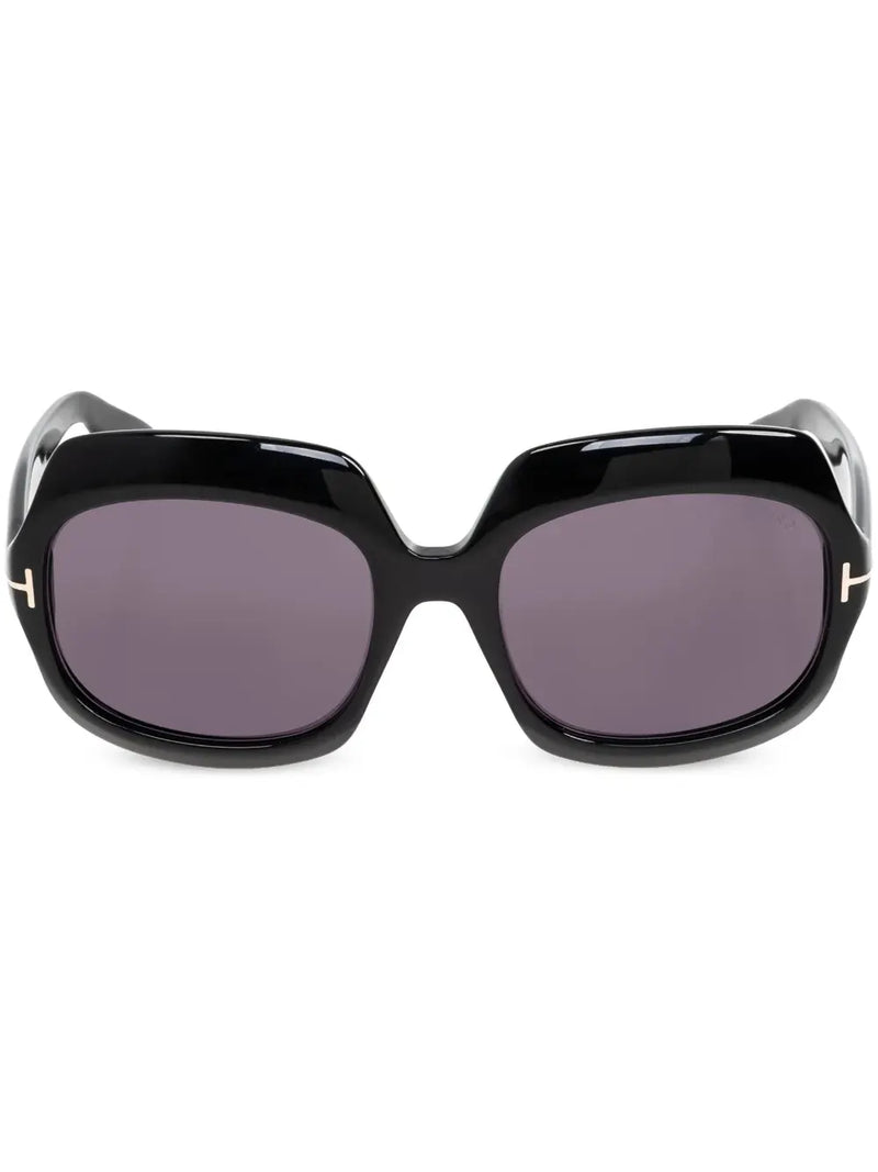 oversize-frame sunglasses