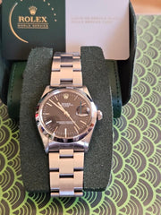 Rolex | Oyster Perpetual | 1500 | Steel | 34 mm | Steel | Black | Automatic