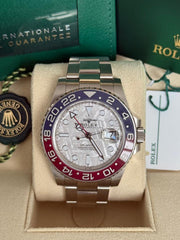 Rolex | GMT-Master II | 126719BLRO | White gold | 40 mm | White gold | Grey | Automatic