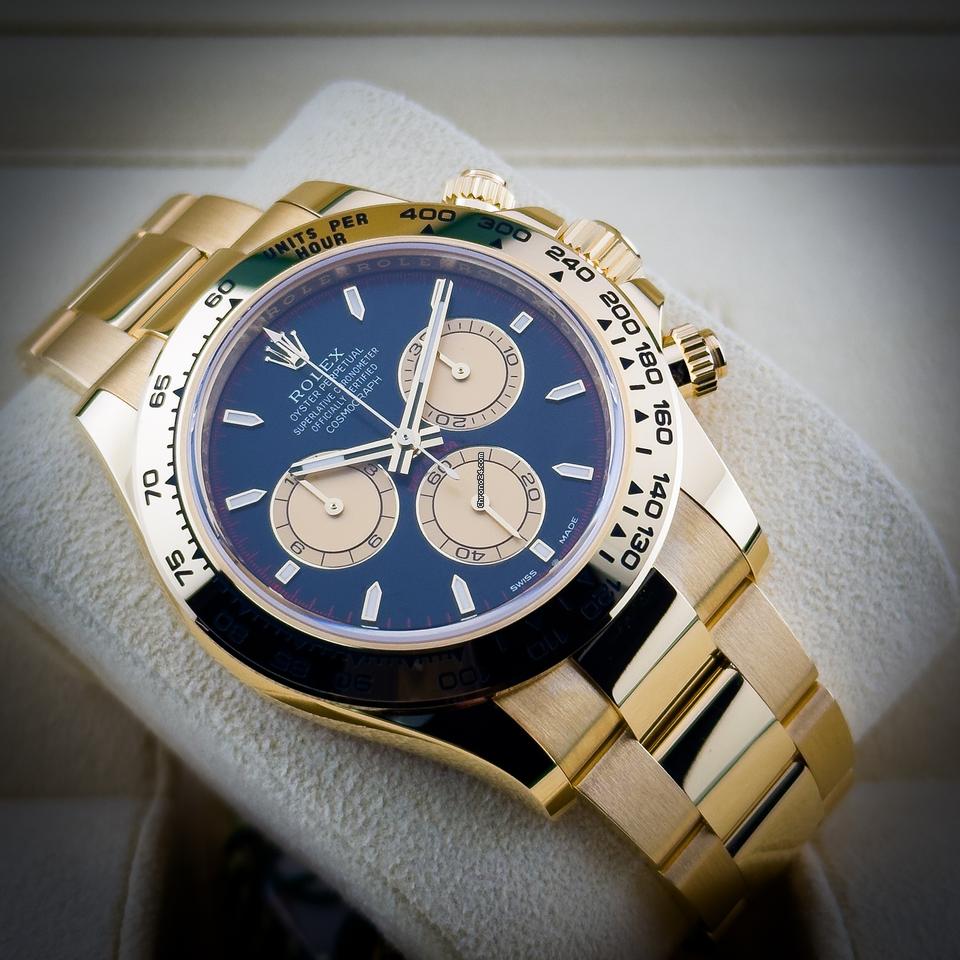 Rolex | Daytona | 126508 | Yellow gold | 40 mm | Yellow gold | Champagne | Automatic