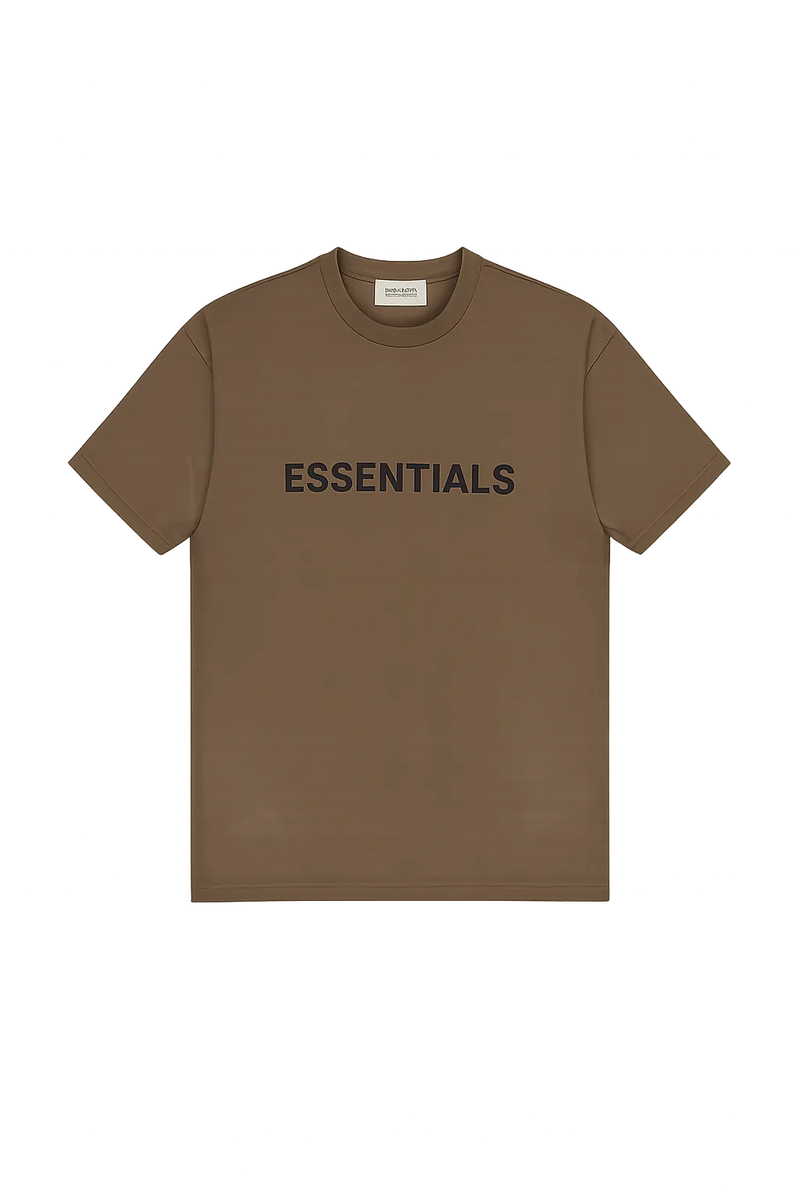 Fear of God Essentials x SSENSE Logo T-Shirt Rain Drum