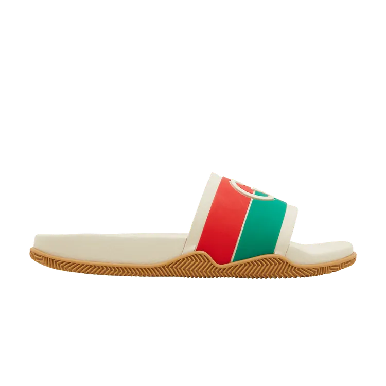 Gucci Slide Interlocking G - Orange Green