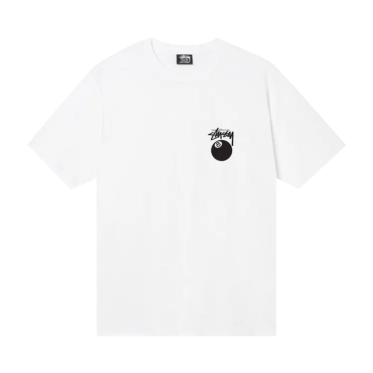 Stussy Billiards T-Shirt White