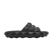 Valentino Roman Stud Turtle Slide Nero