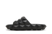 Valentino Roman Stud Turtle Slide Nero