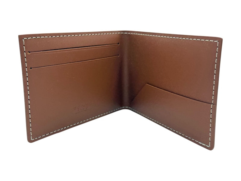Goyard Slot Wallet Victoire Companion Goyardine Black Tan