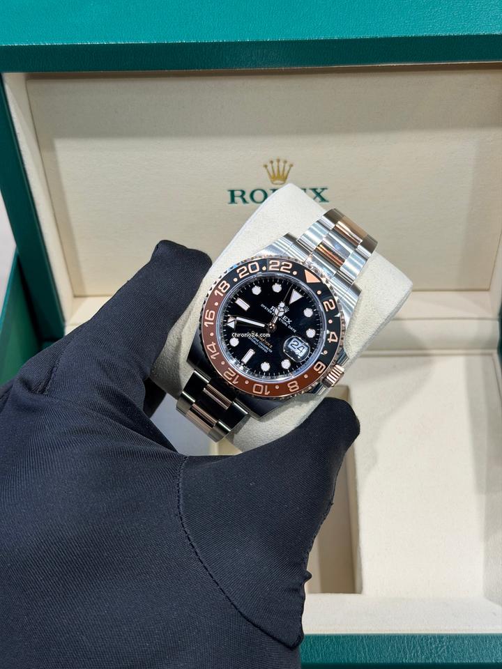 Rolex | GMT-Master II | 126711CHNR | Gold/Steel | 40 mm | Gold/Steel | Brown | Automatic
