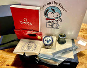 Omega Speedmaster Professional Moonwatch'Silver Snoopy Award' NEW Complete Set +Bracelet & Stickers | 50th Anniversary Ed