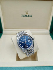 Rolex | Datejust | Rolex Datejust 36 126200 Blue Dial Jubilee New 2025 Full Set | Steel | 36 mm | Steel | Blue | Automatic