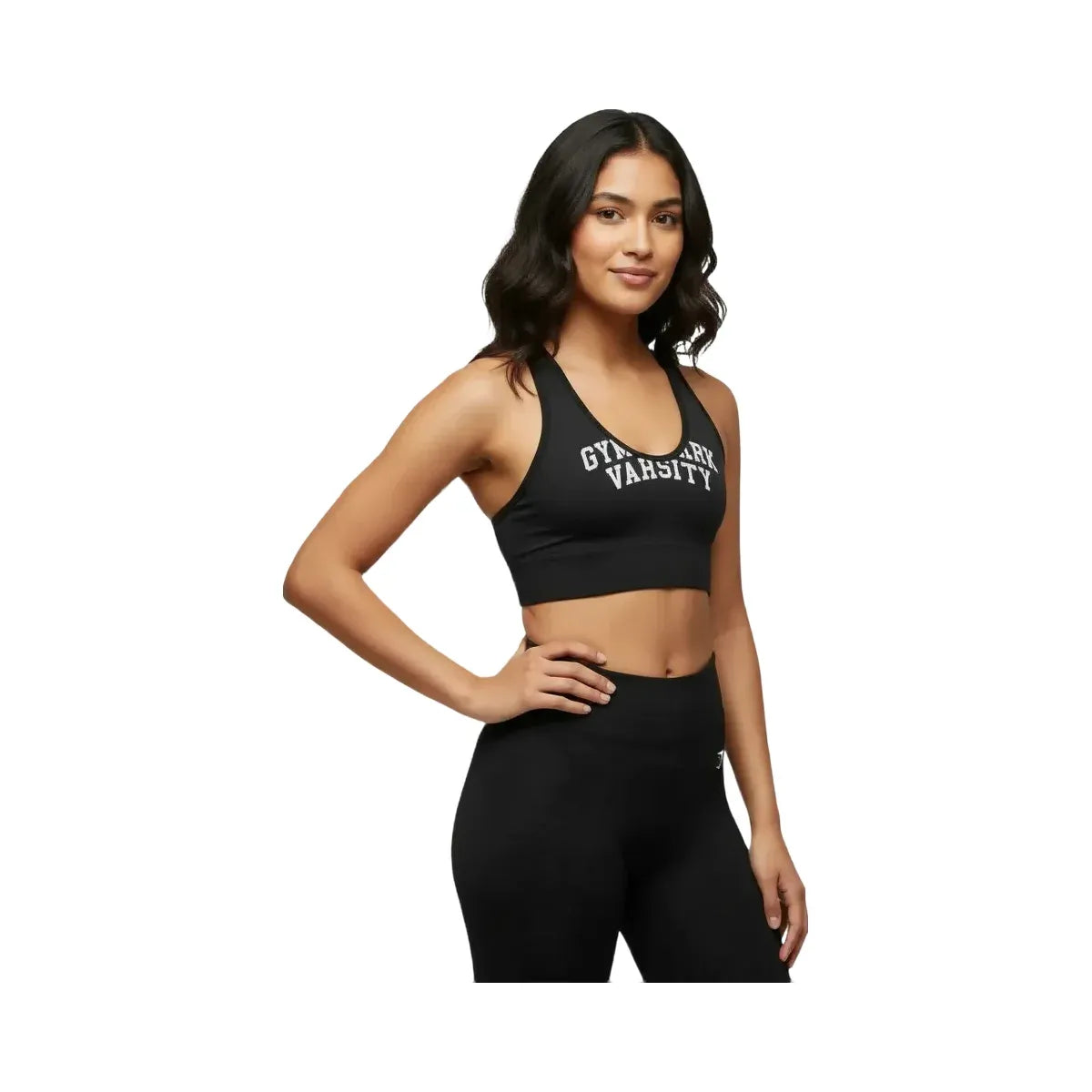 Gymshark Lift Varsity Seamless Tank Black