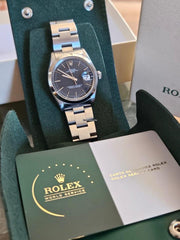 Rolex | Oyster Perpetual | 1500 | Steel | 34 mm | Steel | Black | Automatic