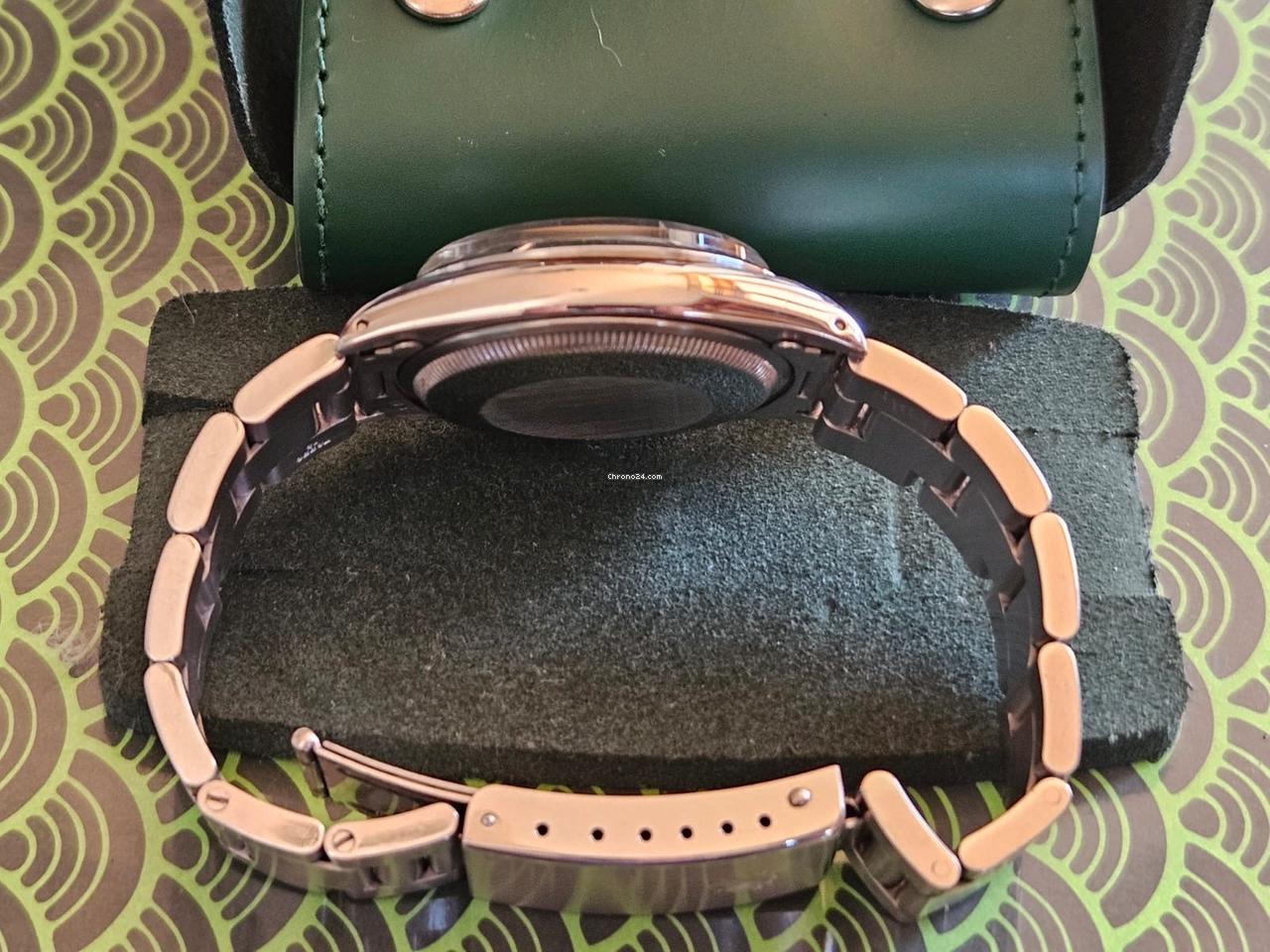 Rolex | Oyster Perpetual | 1500 | Steel | 34 mm | Steel | Black | Automatic